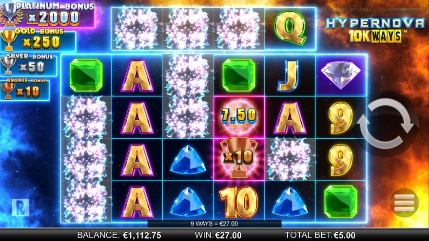 Hypernova 10K Ways Slot Review