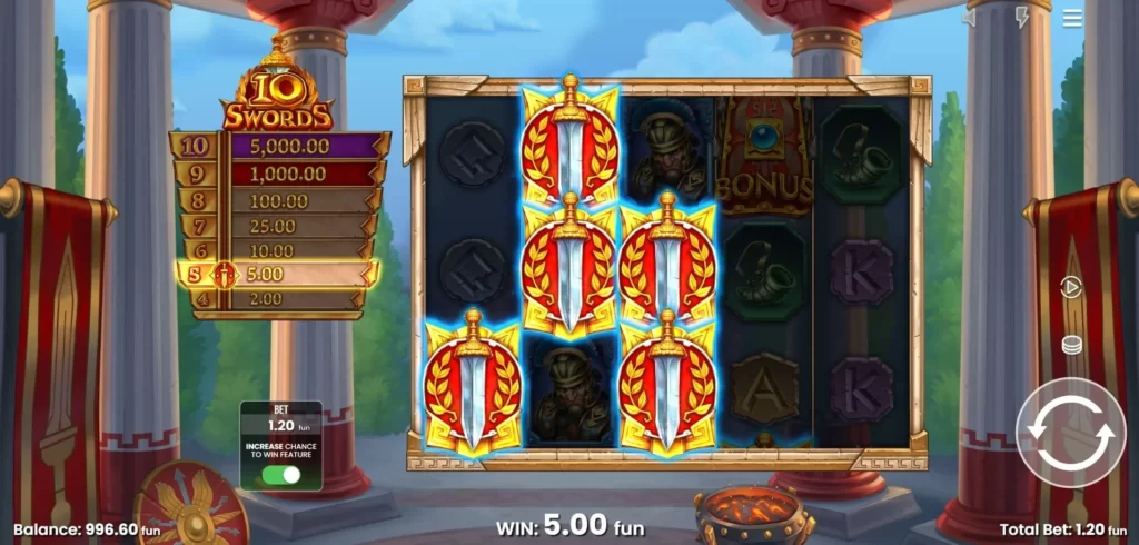 10 Swords Slot Game