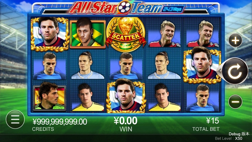 All Star Team Slot Demo